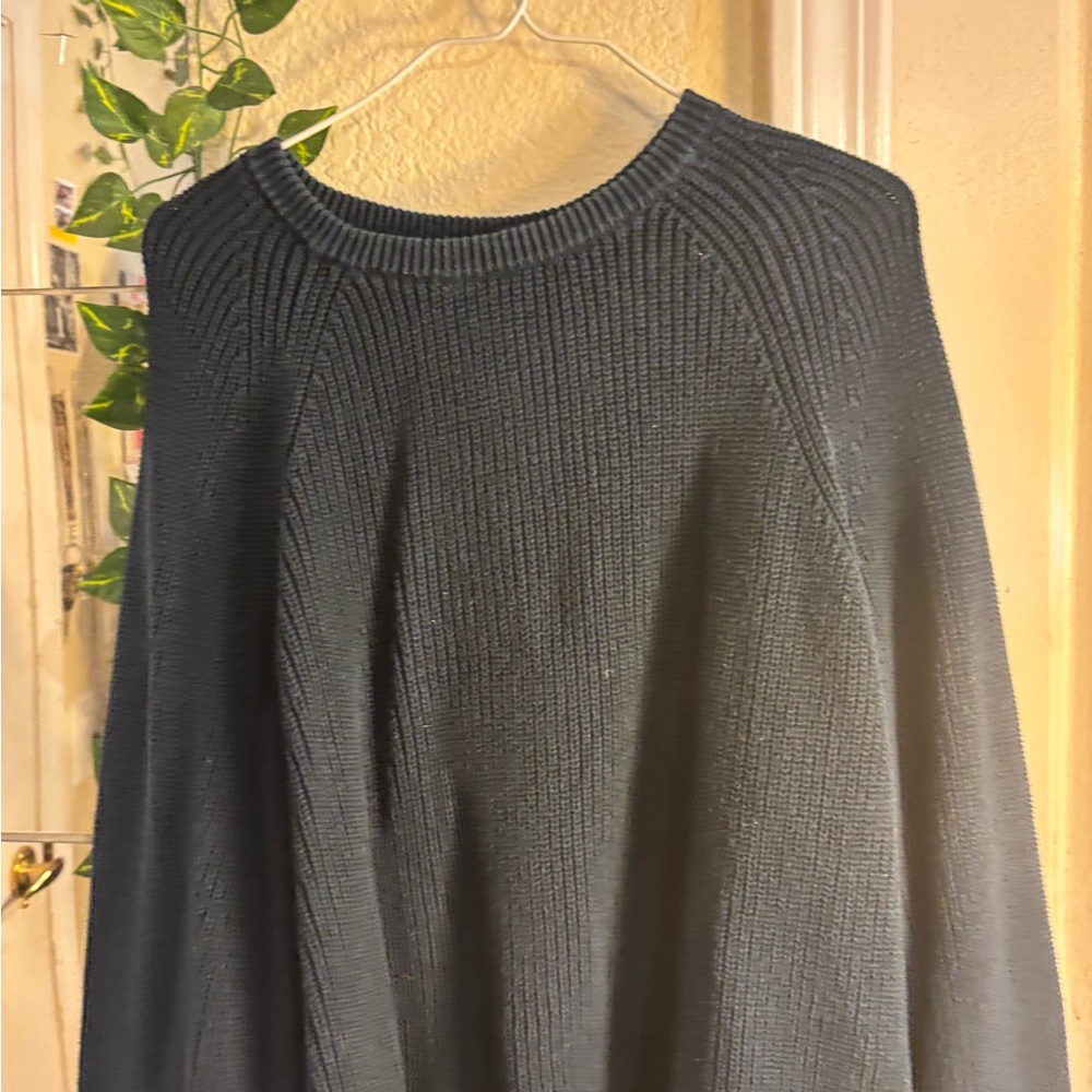 American Eagle Outfitters Navy Crewneck Sweater